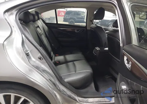 2018 Infiniti Q50 3.0T Luxe z USA, uszkodzony, nr VIN JN1EV7AP1JM357891